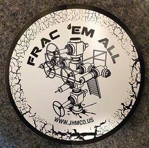 Frac Prayer HIGH QUALITY Oilfield Hard Hat Sticker