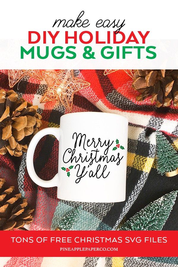 Download Merry Christmas Y'all FREE Christmas SVG - DIY Christmas ...