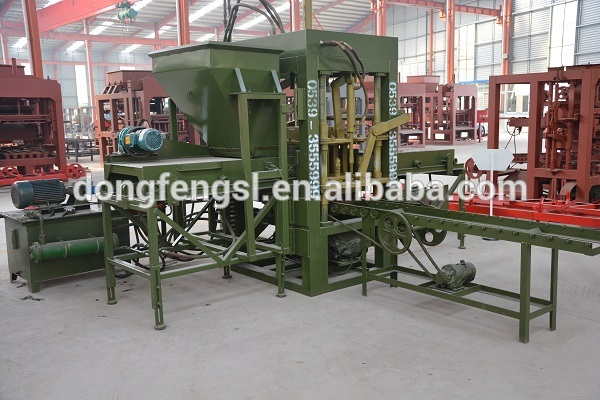 Giantlin Qt40 2 Manual Cement Bricks Machine Is One Most Popular Concrete Interlocking Paving Block Making Machine Easy Op Concrete Solid Brick Making Machine