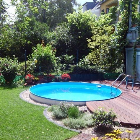 Entspannte Sommertage am Wasser? Mit dem eigenen #Pool geht das ganz einfach. #poolimgartenideen