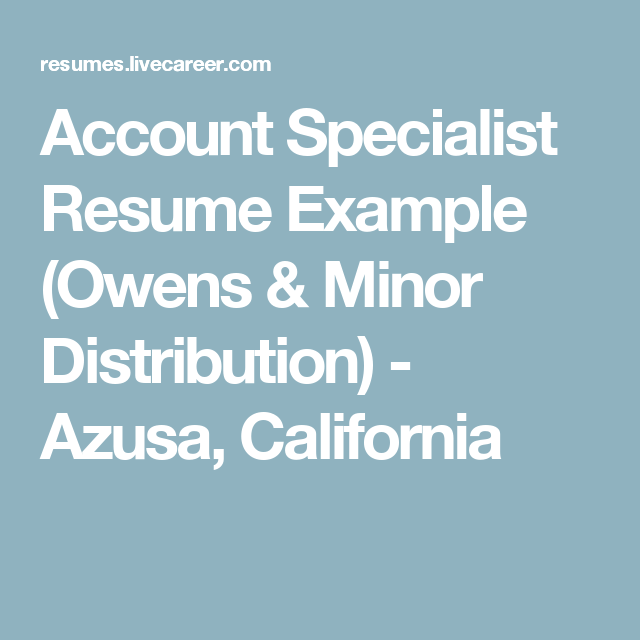 Do minors matter resume