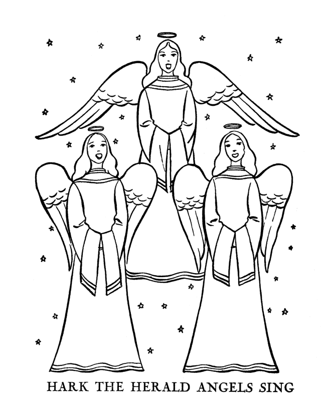 Online Christmas Coloring Book Printables