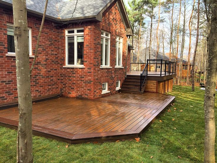Trex Decking Spiced Rum And Lava Rock Regal Railing Red Brick House Trex Decking Spiced Rum And Lava Rock Regal Railing Red Brick House