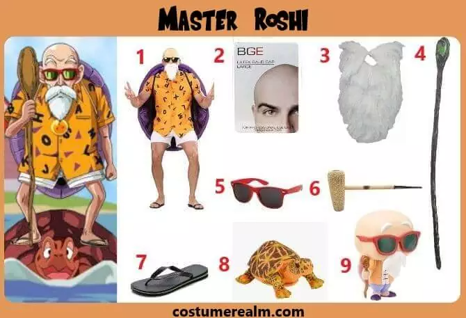 Master Roshi Cosplay Dbz Cosplay Best Cosplay Costumes