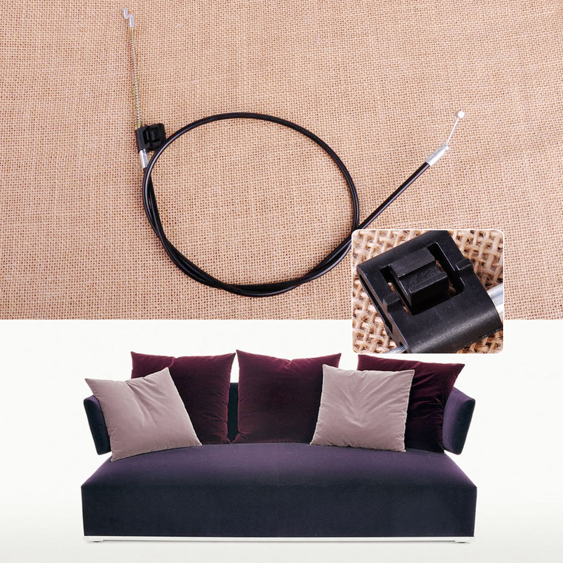 Suite Recliner Sofa Chair Settee Couch Replacement 5mm Cable Barrel