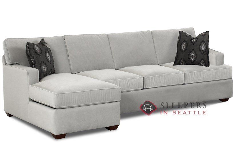 Comfortable Sectional Sleeper Sofa Queen Seattle 1169