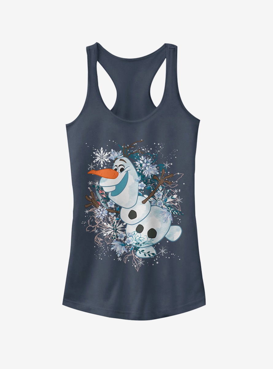 Disney Olaf Snowflake Storm Girls Tank In 2021 Tank Girl Snowy Portraits Disney Olaf