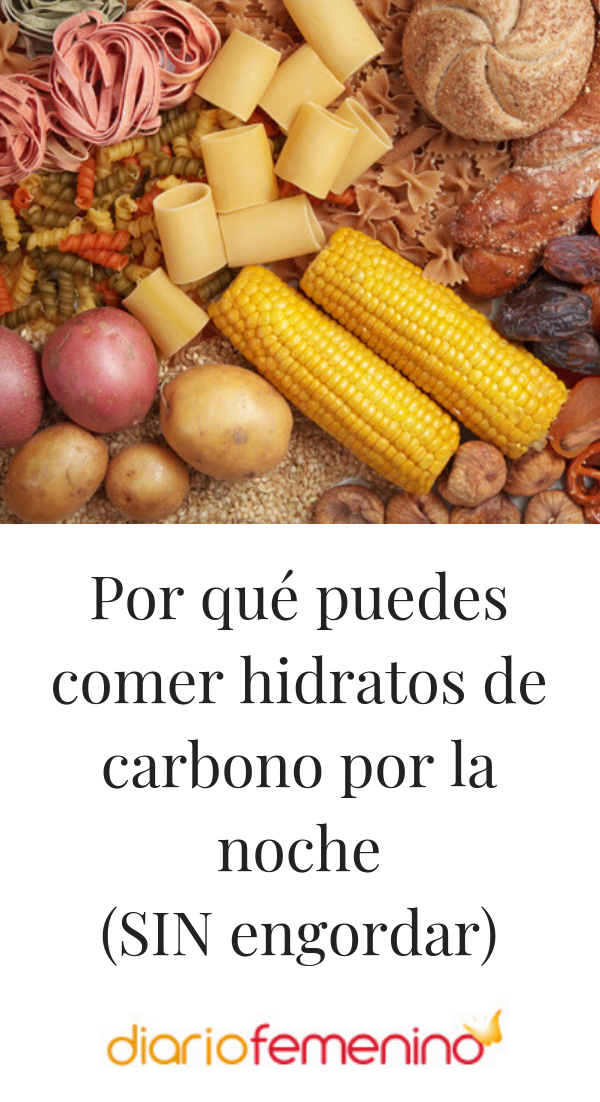 Dieta sin hidratos por la noche