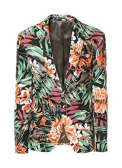 zara man floral jacket