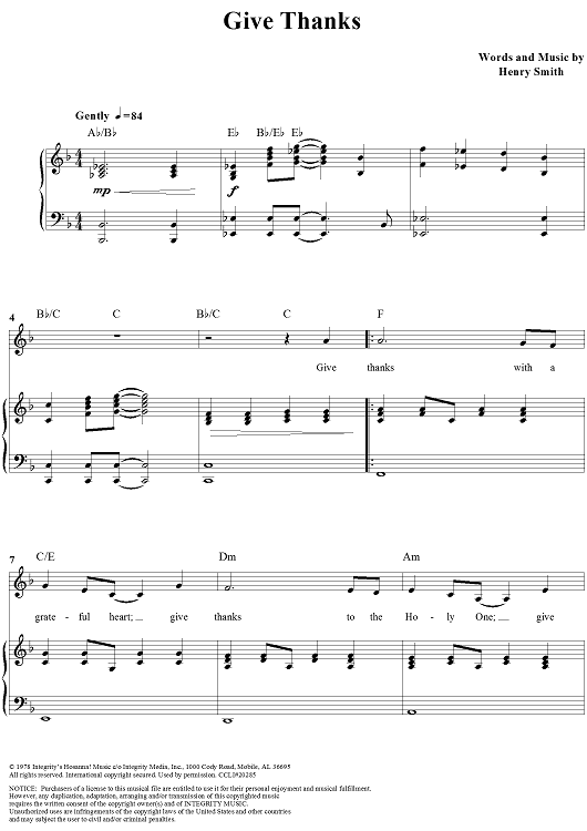 bildergebnis für give thanks with a grateful heart noten musik give thanks with a grateful heart sheet music free