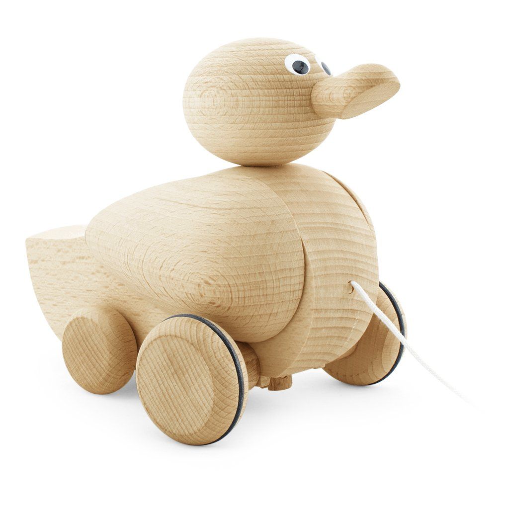Wooden Pull Along Quacking Duck - Gigi Toddler Toys, Kids Toys, Children's Toys, Wooden Toy Car, Wooden Toys, Pull Along Toys, Handcrafted Toys, Duck Toy, European Toys