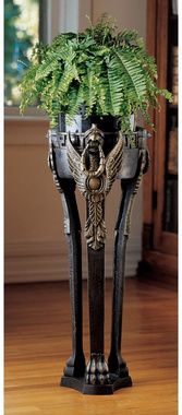 French Neoclassical Griffin Pedestal Plant Vase Neoclassical Design Toscano