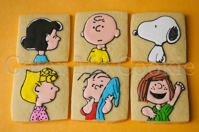 Coloring Book Cookie Snoopy Cake Cute Cookies Cupcake Cookies