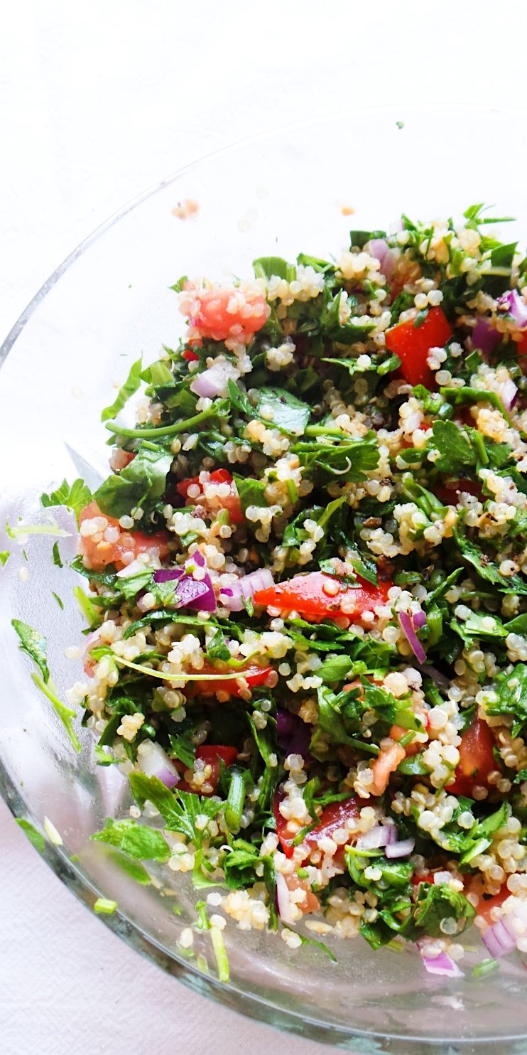 Healthy Quinoa Recipes Quinoa Tabbouleh Salad Recipe Quinoa Healthy