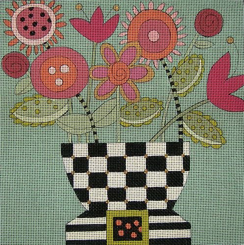 McKenzie - Hand Painted Needlepoint Canvas by Ewe & Eye | Needlepoint