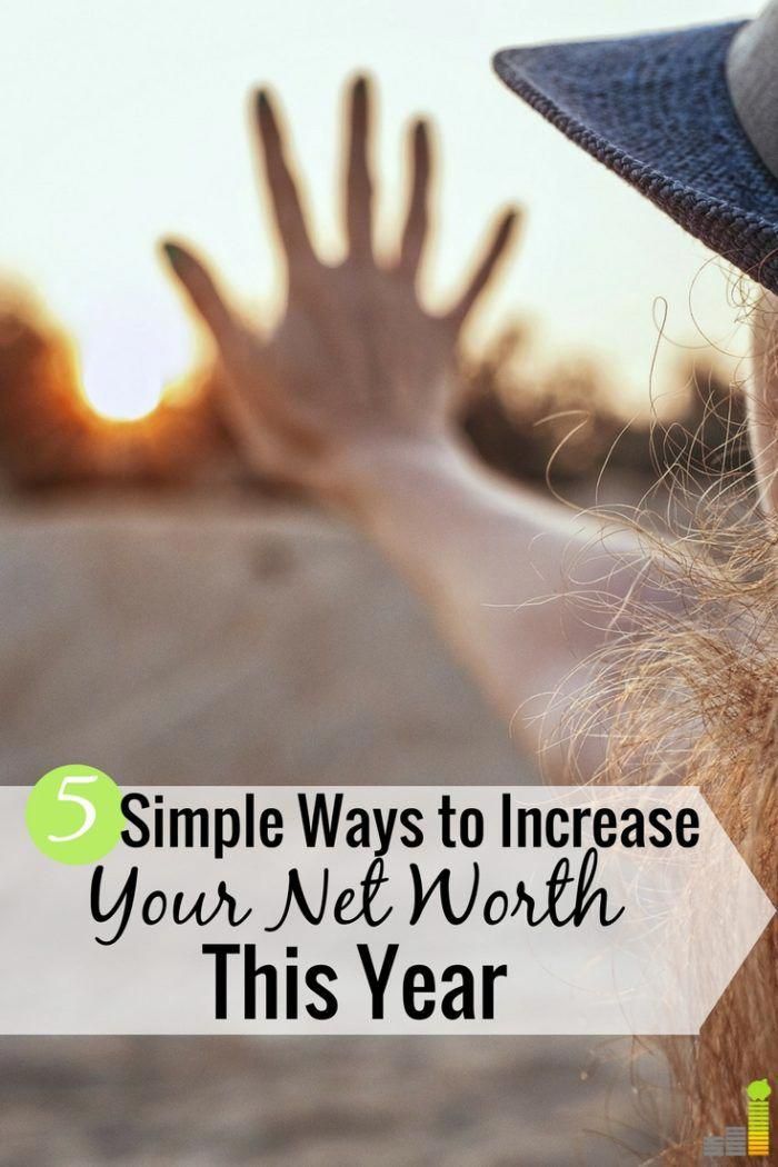 A Creditor Would Favor A Positive Net Worth 5 Smart Ways to Increase Your Net Worth #personalfinanceprintables