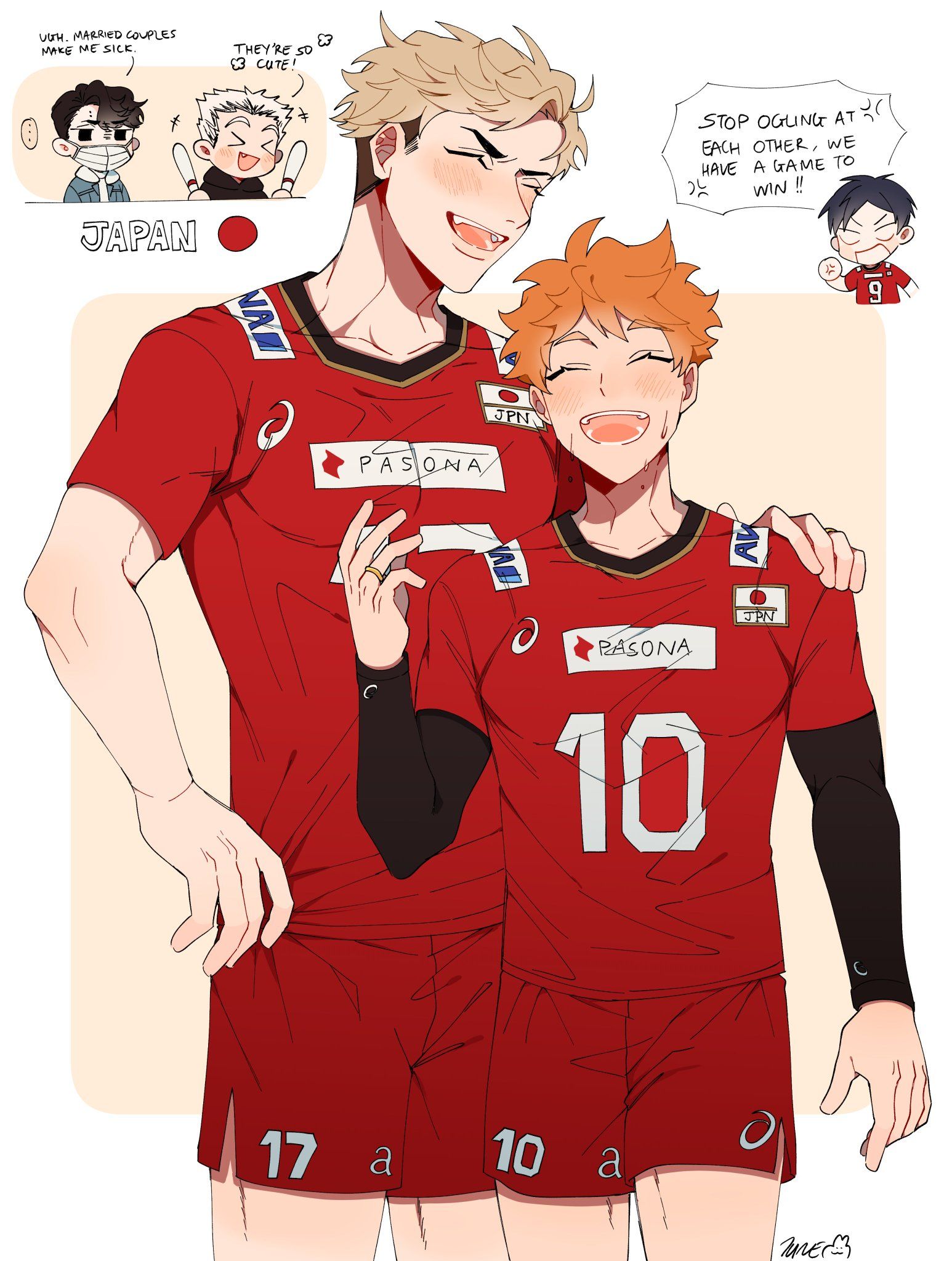 Haikyuu Atsumu X Hinata