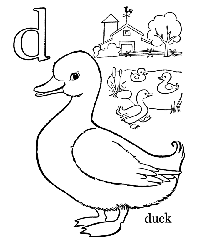Farm Alphabet Abc Coloring Page Letter D Coloring Pages Farm Alphabet Abc Coloring Page Letter D Coloring Pages