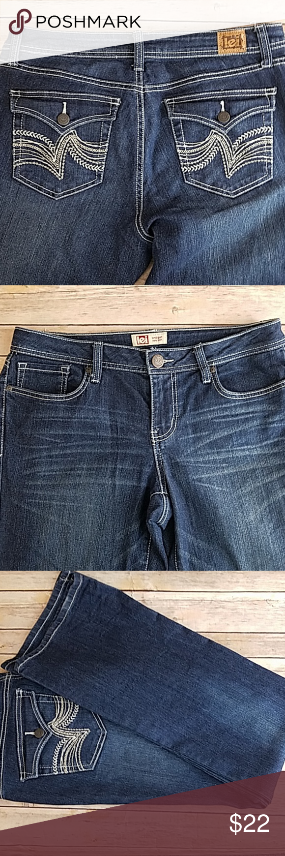 lei curvy bootcut jeans