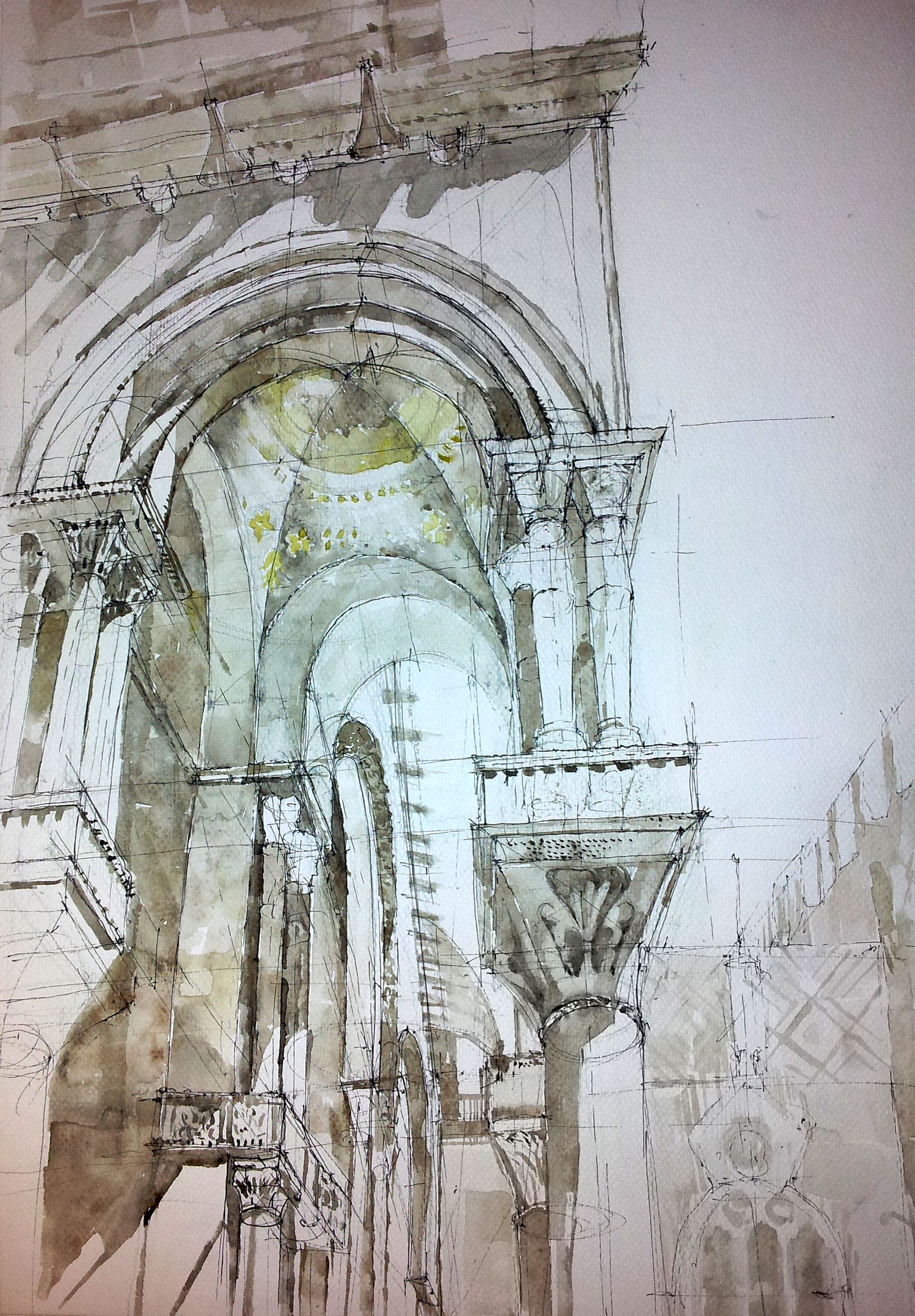 84 Best How to draw architectural sketches in watercolor with New Drawing Ideas