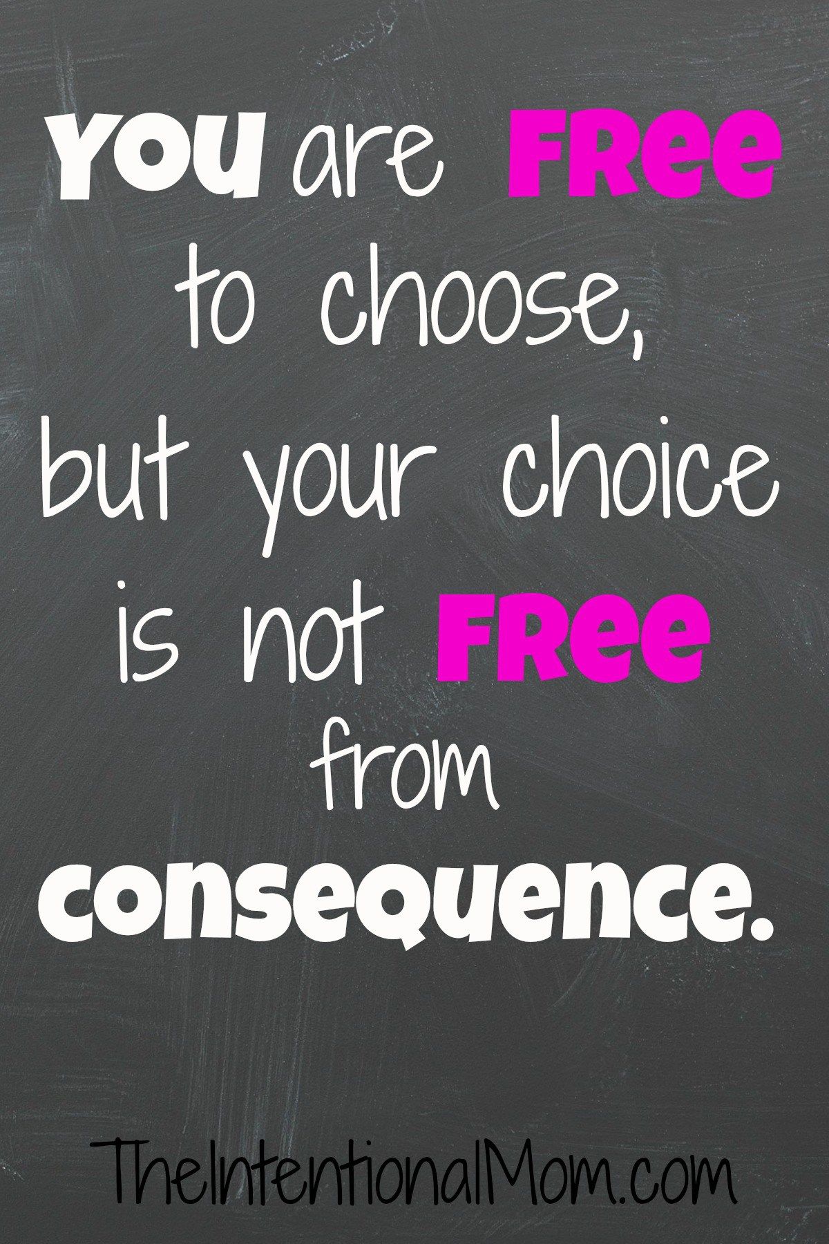 One Way to Teach Kids That Behavior Has Consequences