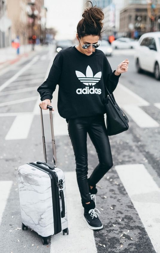 adidas hoodie street style