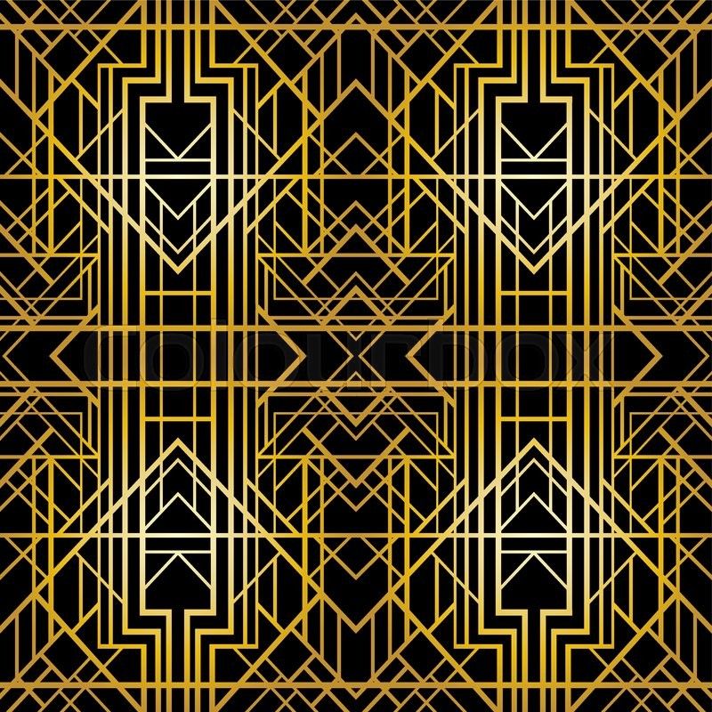 art deco gatsby pattern Google Search Art deco, Art