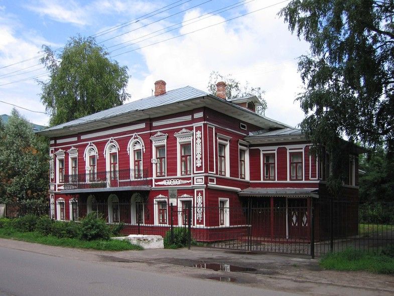 Дом Засецких. Самый старый деревянный особняк в Вологде. 1790-е.