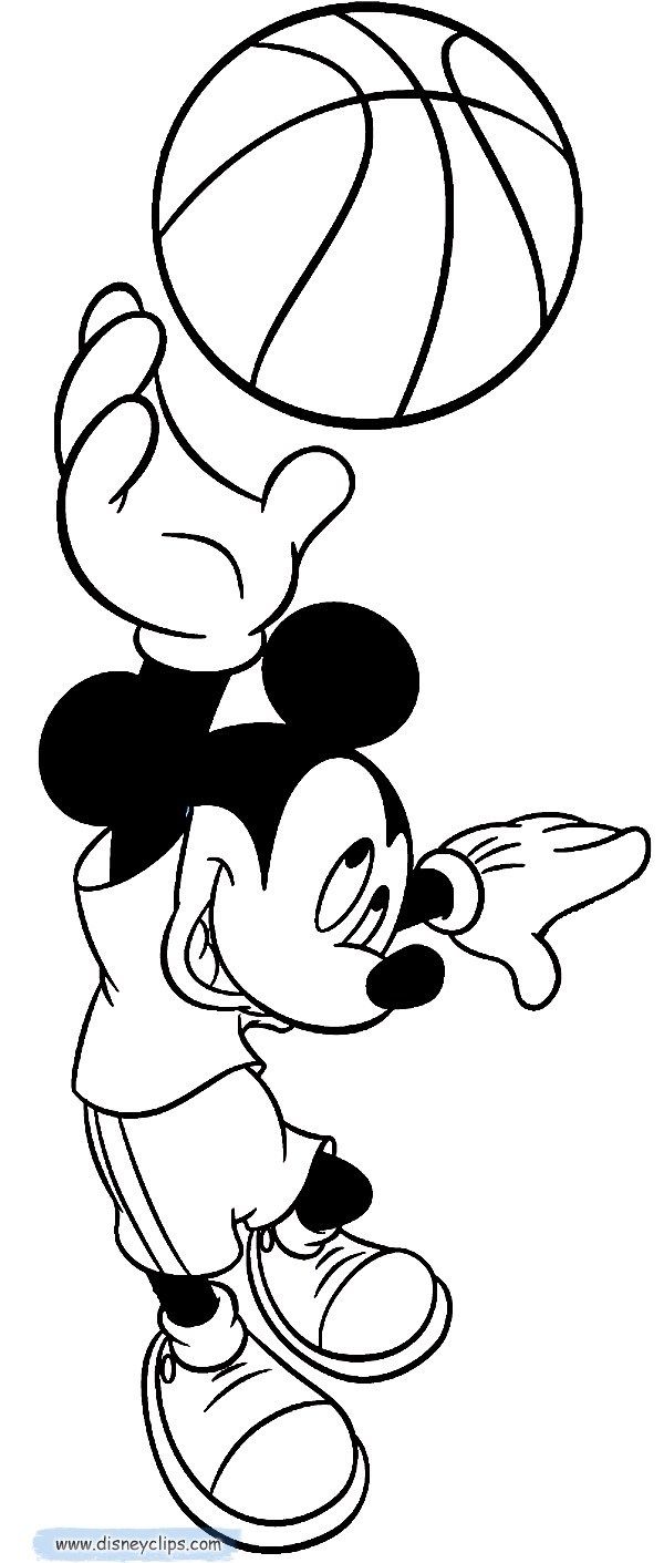 30+ Exclusive Photo of Basketball Coloring Pages . Basketball Coloring Pages Download Mickey Mouse Basketball Coloring Page #coloringpages #coloring Mickey Mouse Coloring Pages, Sports Coloring Pages, Cat Coloring Page, Coloring For Kids, Coloring Pages For Kids, Coloring Books, Coloring Sheets, Mickey Mouse Silhouette, Disney Colors