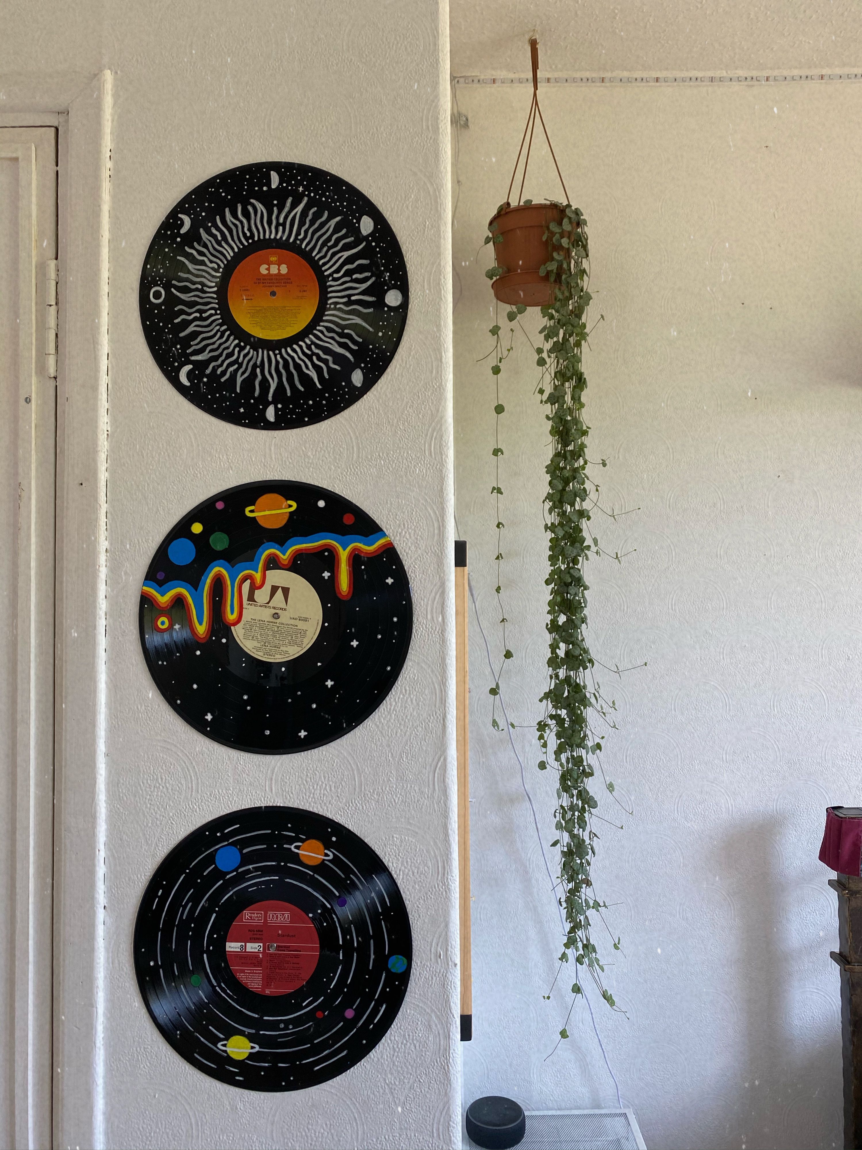 picture Vinyl Record Wall Decor Aesthetic vinyl record art ideas indie room decor