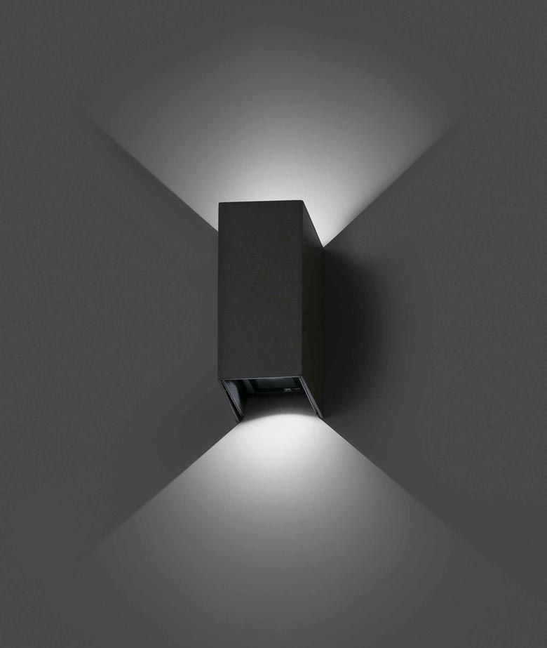 Luz De Pared Led Up Down Cube Interior Exterior Sconce Iluminacion Lampara Acceso Lamparas De Pared Modernas Iluminacion De Leds Para Casa Iluminacion De Pared