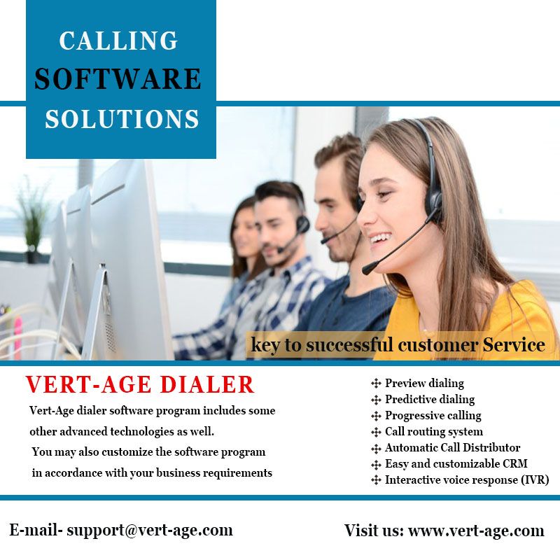 Vert-Age Dialer: Call Center Software