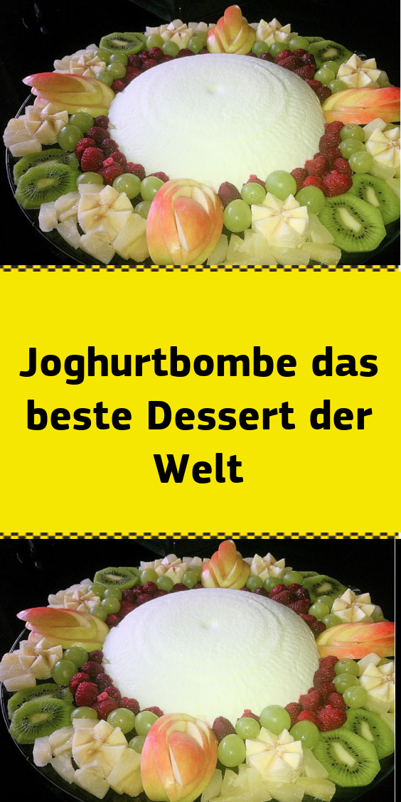 Joghurtbombe das beste Dessert der Welt | Joghurtbombe, Coole desserts ...