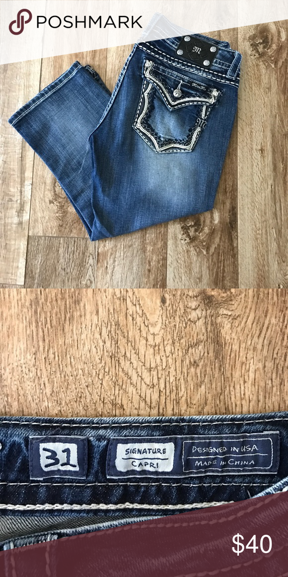 miss me capris size 31 miss me jeans