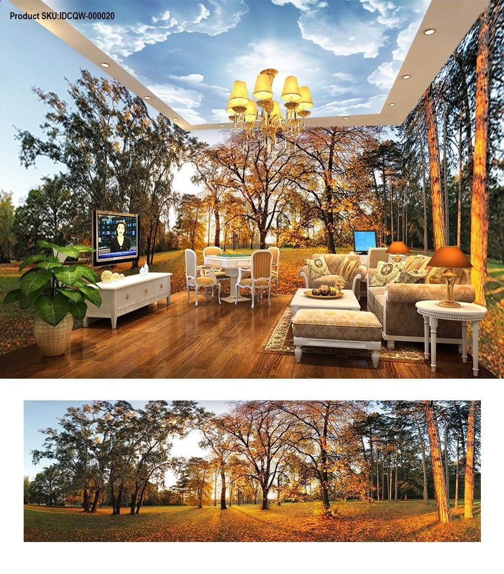 Park Woods Theme Space Entire Room Wallpaper Wall Mural Decal Idcqw