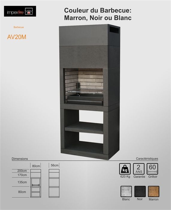 Barbecue Moderne exterieur AV20M faites votre choix en consultant - plan de travail pour barbecue exterieur Barbecue Moderne exterieur AV20M faites votre choix en consultant - plan de travail pour barbecue exterieur