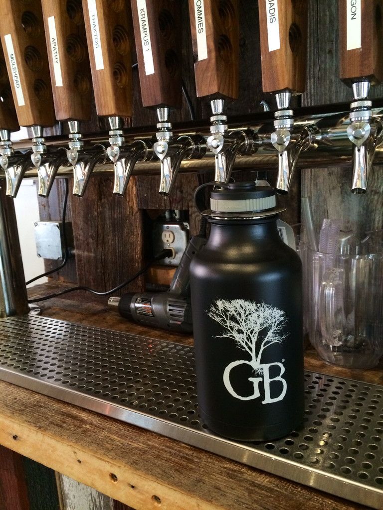 gb tree icon hydro flask growler functional design pinterest