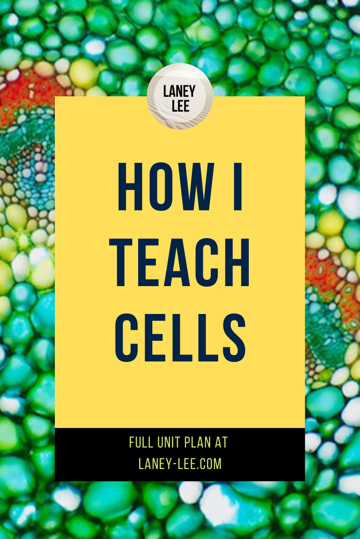 Full middle school cells unit! My best seller! Middle school cells, Middle school science
