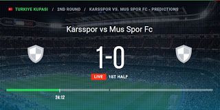 Pin On Live Streaming Sports Tv Free Turkiye Kupasi Karsspor Vs Mus Spor Fc Live Stream 29 08 2017