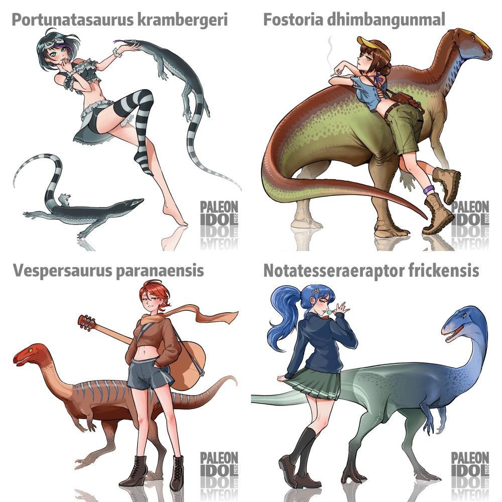 Pin De Jana Kelly En Monster Girls Animales Prehist ricos Animales 