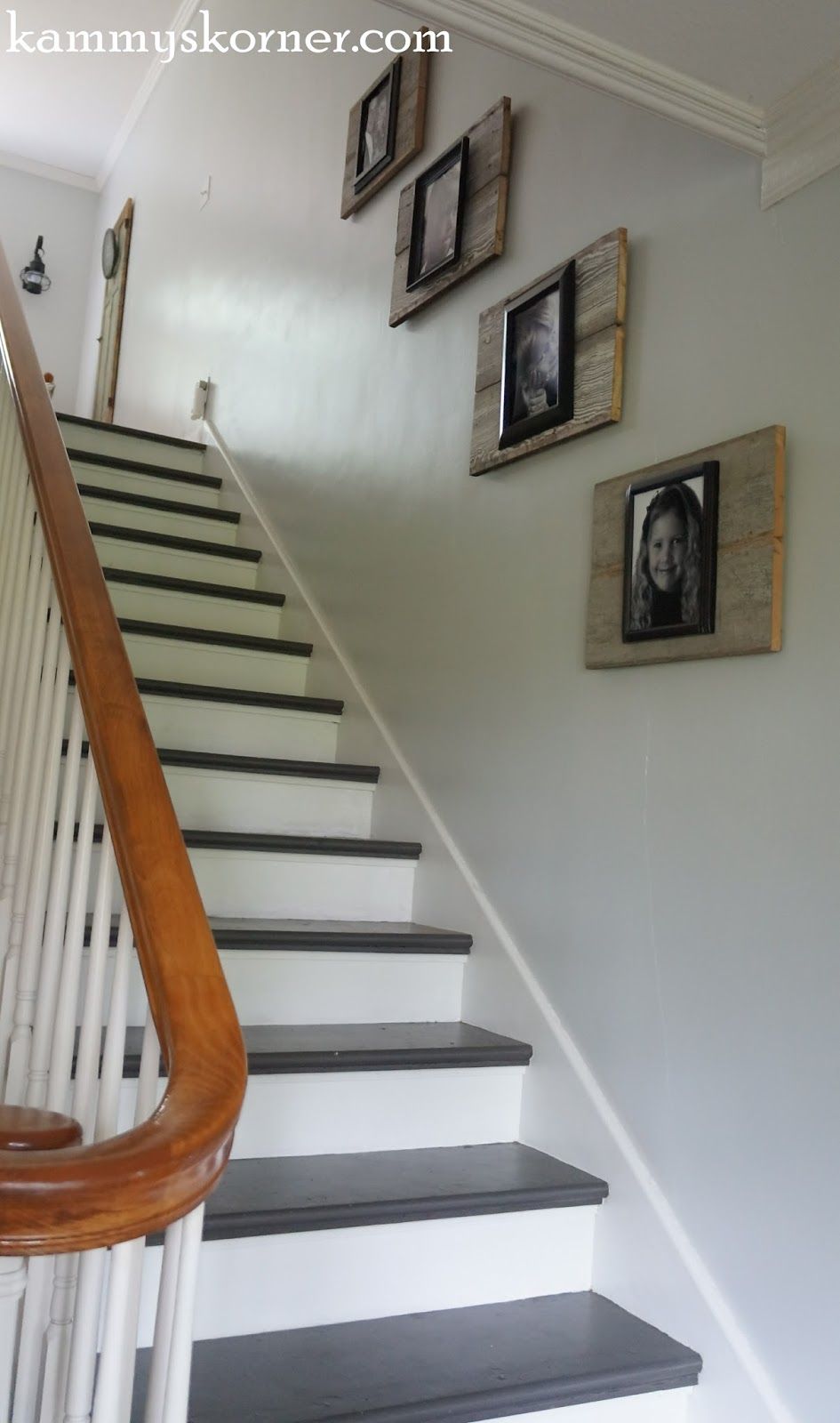 I love my our big, beautiful old staircase. When we bought