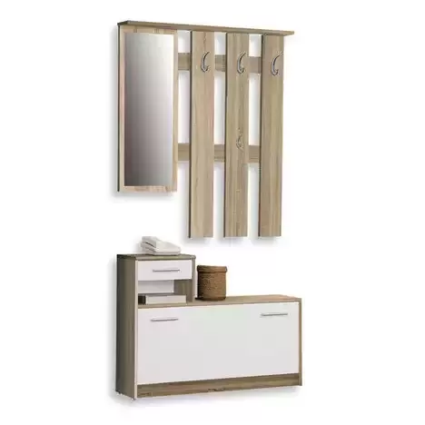 Schau Mal Was Ich Bei Roller Gefunden Habe Sideboard Sonoma Eiche Weiss 152 Cm Sonoma Eiche Sideboard Eiche Eiche