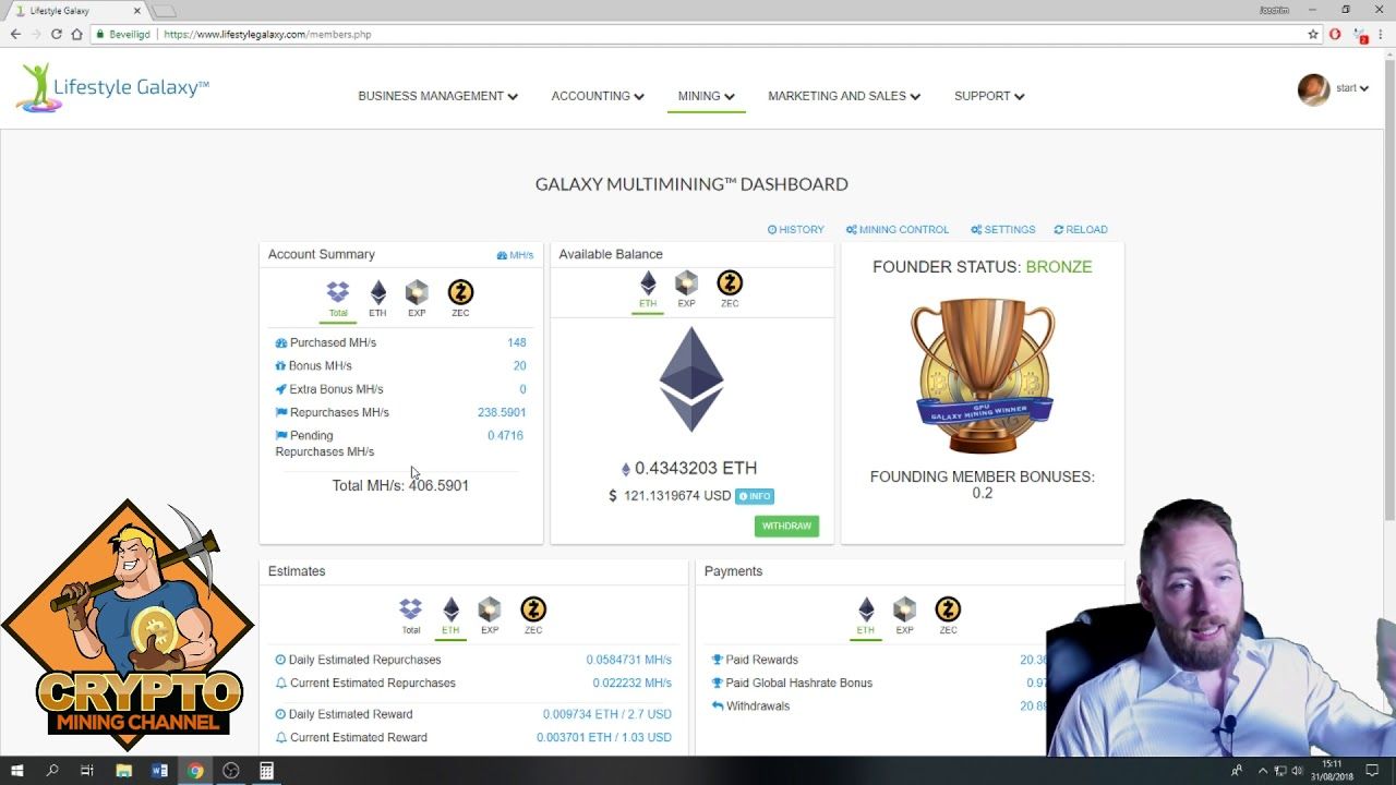 Mining Ethereum In August 2018 Ethereum Mining Profits