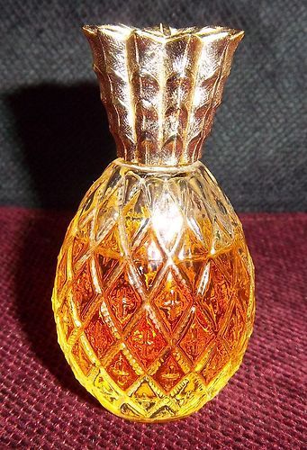 VINTAGE AVON PINEAPPLE PERFUME AND Vintage Avon Pineapple Perfume Bottle