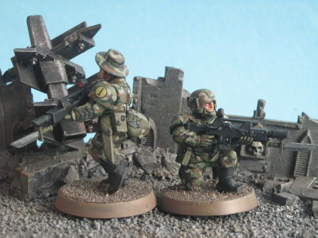 Warhammer 40k Imperial Guard Duelle schwere Waffen Anguss-Lot 410 Warhammer 40k Imperial Guard Duelle schwere Waffen Anguss-Lot 410