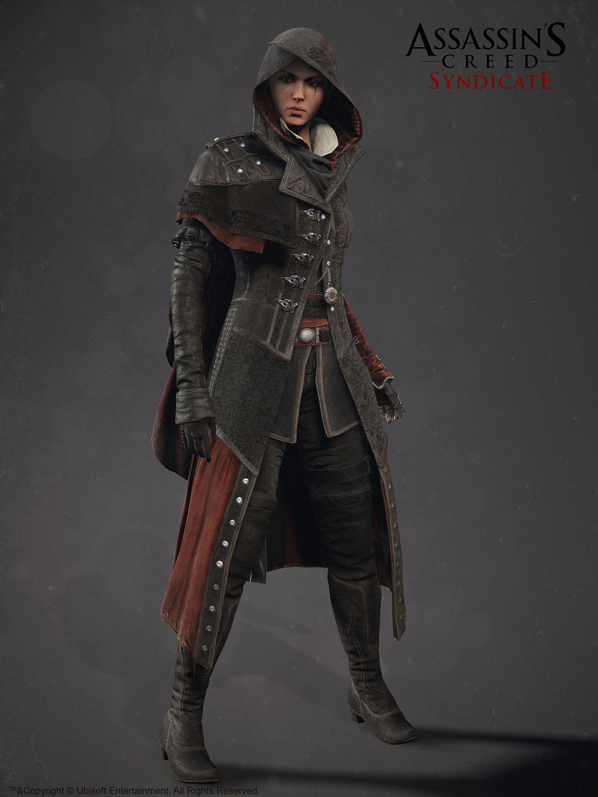 Assassin S Creed Syndicate Evie Frye Alexis Belley Assassins Creed Syndicate Evie Assassins Creed Outfit Assassins Creed Cosplay
