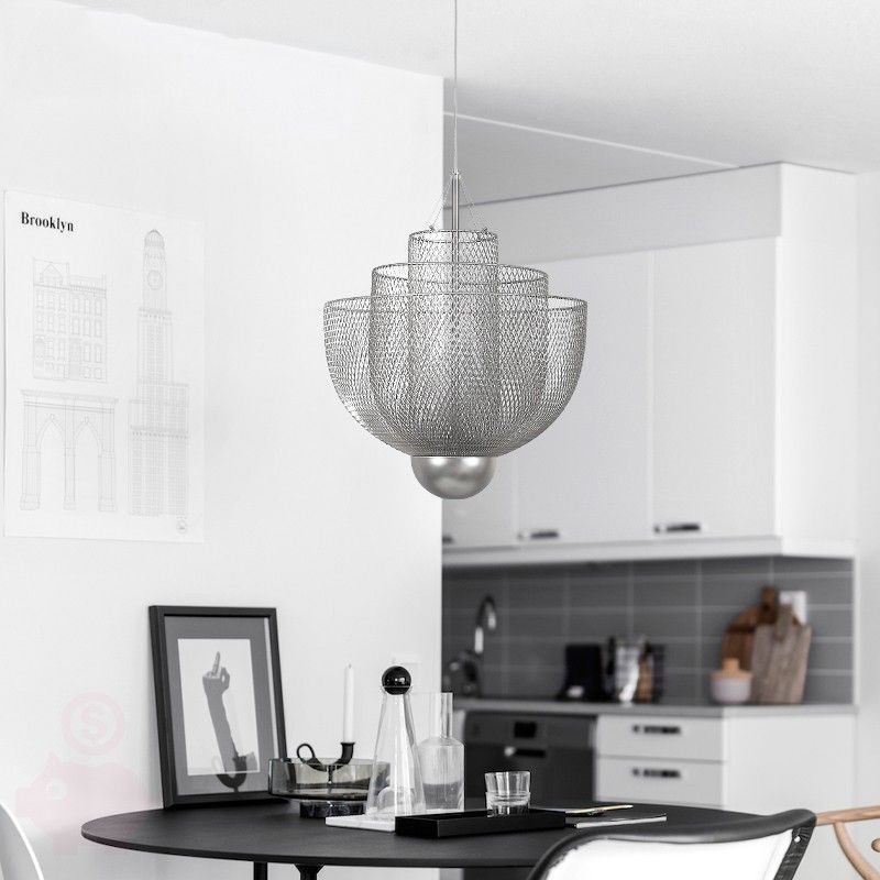 Люстра в стиле Moooi Meshmatics Chandelier LED дизайн Rick Tegelaar в интернет-магазине E-MALL.SU 8 800 7757 992 Nordic Pendant Light, Unique Pendant Lights, Modern Pendant Light, Pendant Lighting, Hanging Light Fixtures, Hanging Lamp, Hanging Lights, Pendant Lamp Dining, Chandelier