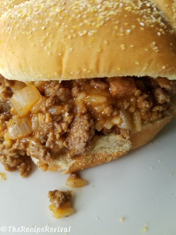 Super Sloppy Joes The Recipe Revival Dinners Recipe Super Sloppy Joes The Recipe Revival Dinners Recipe