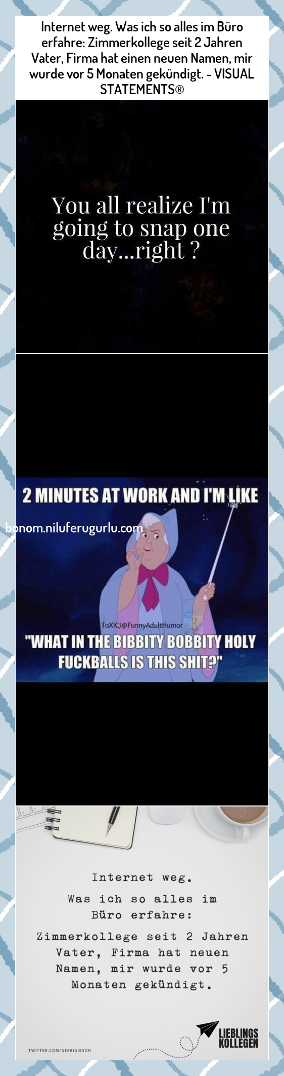 Internet Weg Was Ich So Alles Im Buro Erfahre Zimmerkollege Seit 2 Jahren Vater Firma Hat Einen Neuen Namen Mir Wu In 2020 Funny Memes About Work Funny Memes Funny