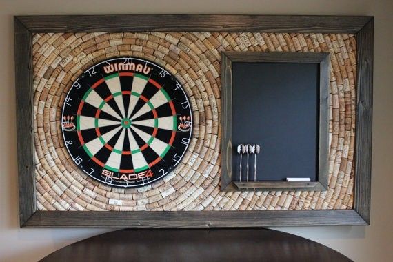 Pin By Angelica Bartle On Home Projects Pinterest Darts Dart Wine Cork Dartboard Backer With Scoreboard And Dart Storage